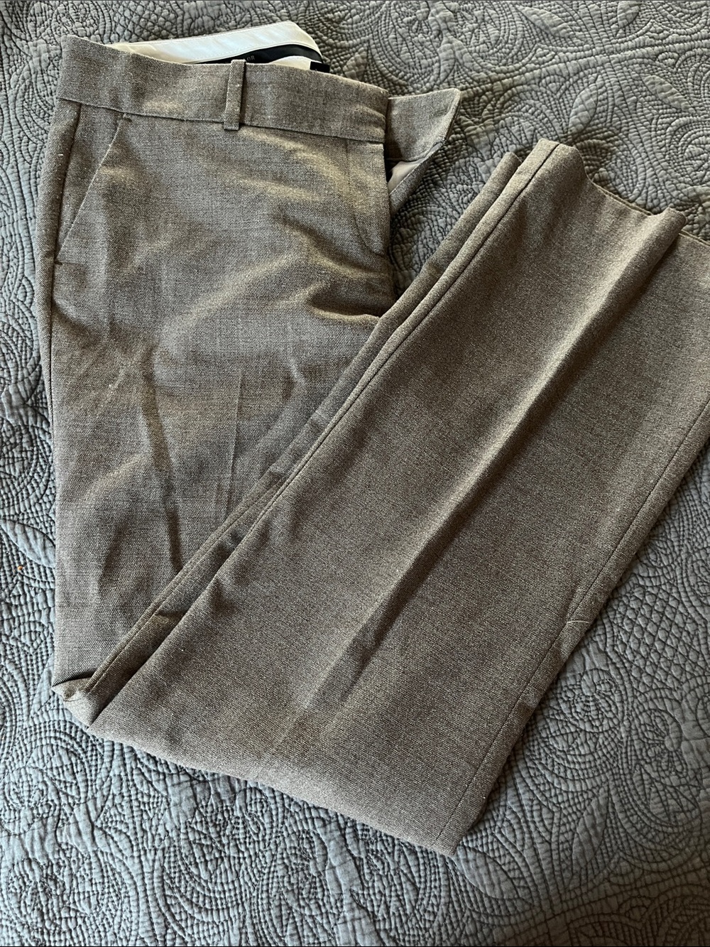 Ann Taylor Brown Tailored Dress Pants